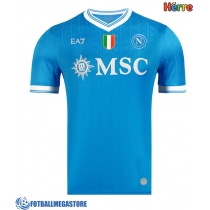 Fotballdrakt Herre SSC Napoli Romelu Lukaku #9 Hjemmedrakt 2025-26 Kortermet